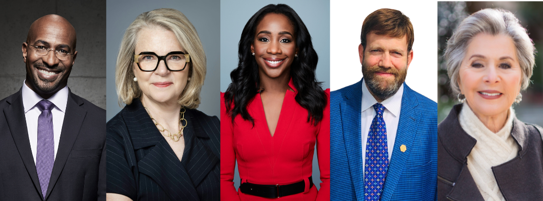 Leading Political Speakers, Reporters & Analysts